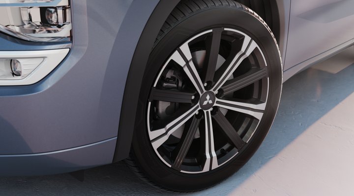 Nové Mitsubishi OUTLANDER PHEV - disky kol z lehkých slitin Nové Mitsubishi OUTLANDER PHEV - disky kol z lehkých slitin
