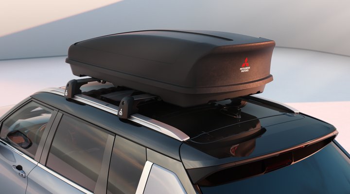 Nové Mitsubishi OUTLANDER PHEV - střešní box Nové Mitsubishi OUTLANDER PHEV - střešní box