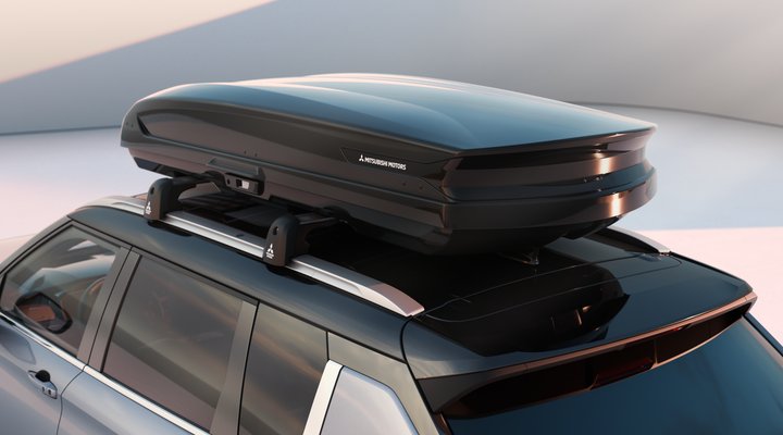 Nové Mitsubishi OUTLANDER PHEV - střešní box Alpine Nové Mitsubishi OUTLANDER PHEV - střešní box Alpine
