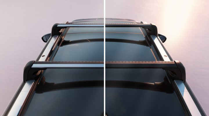 Nové Mitsubishi OUTLANDER PHEV - střešní nosiče univerzální Nové Mitsubishi OUTLANDER PHEV - střešní nosiče univerzální