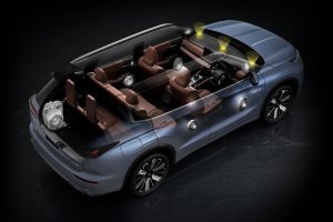 Nové Mitsubishi OUTLANDER PHEV - 3 středopásmové reproduktory