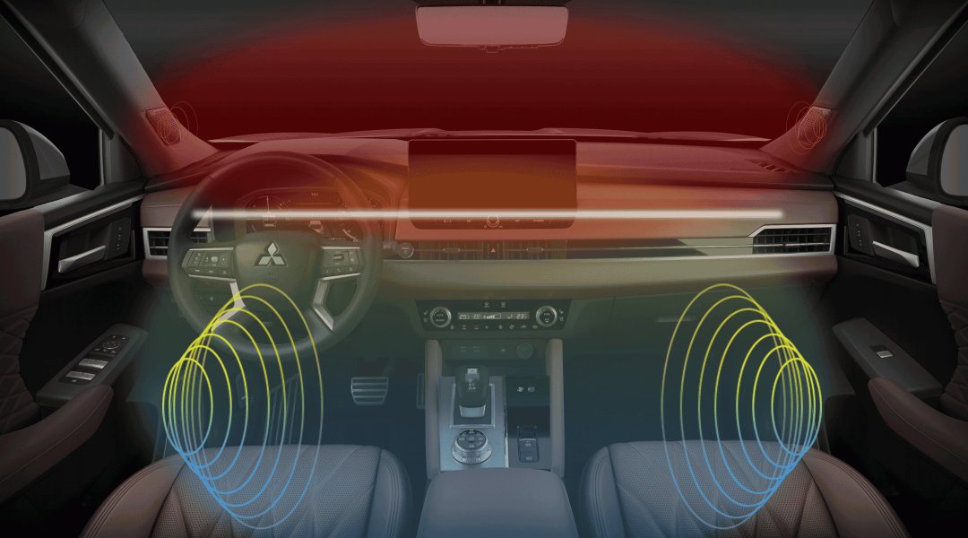 Nové Mitsubishi OUTLANDER PHEV - Yamaha Premium 2rozměrný zvuk