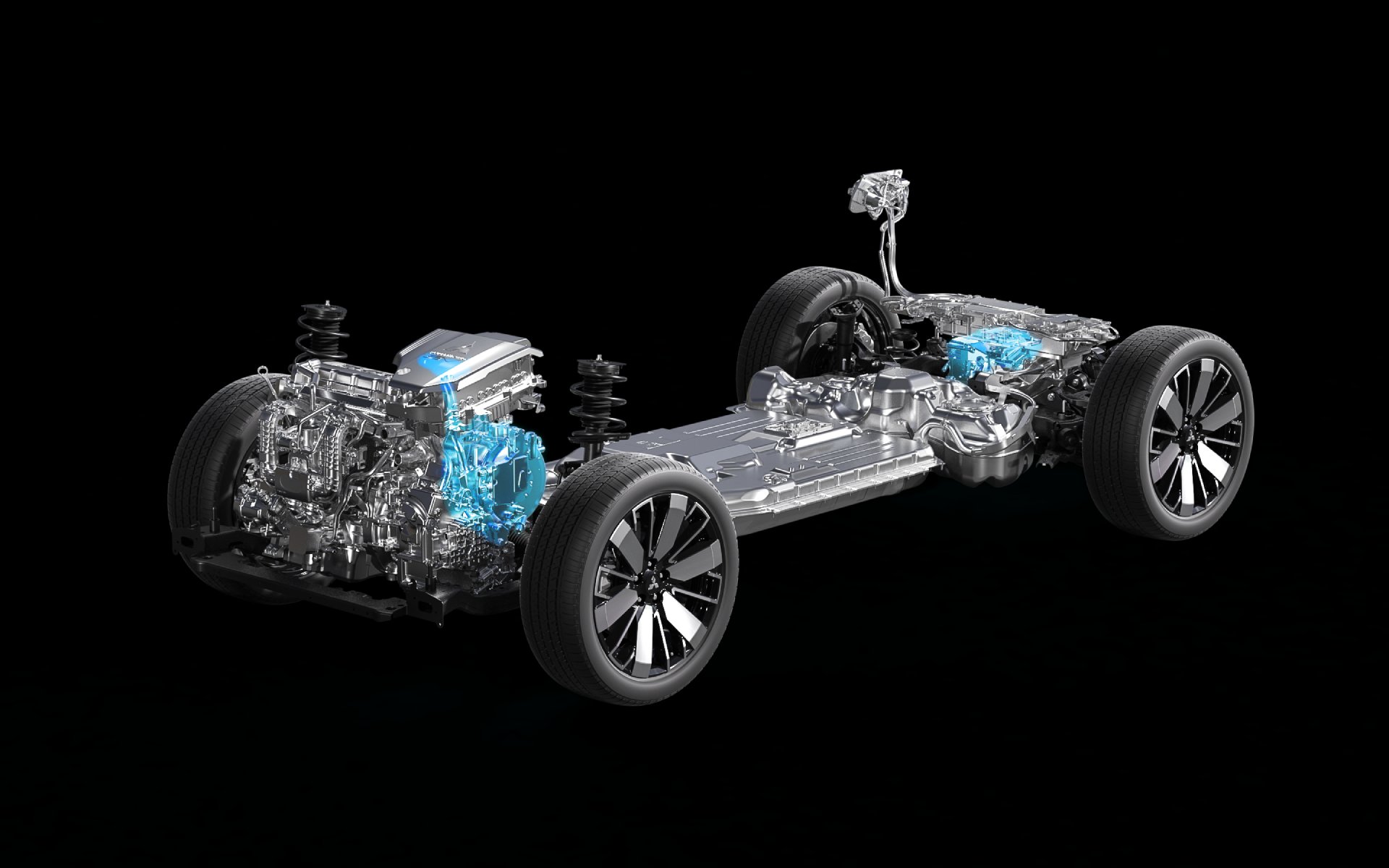 Mitsubishi Outlander PHEV 25 let - pohon plug-in hybrid
